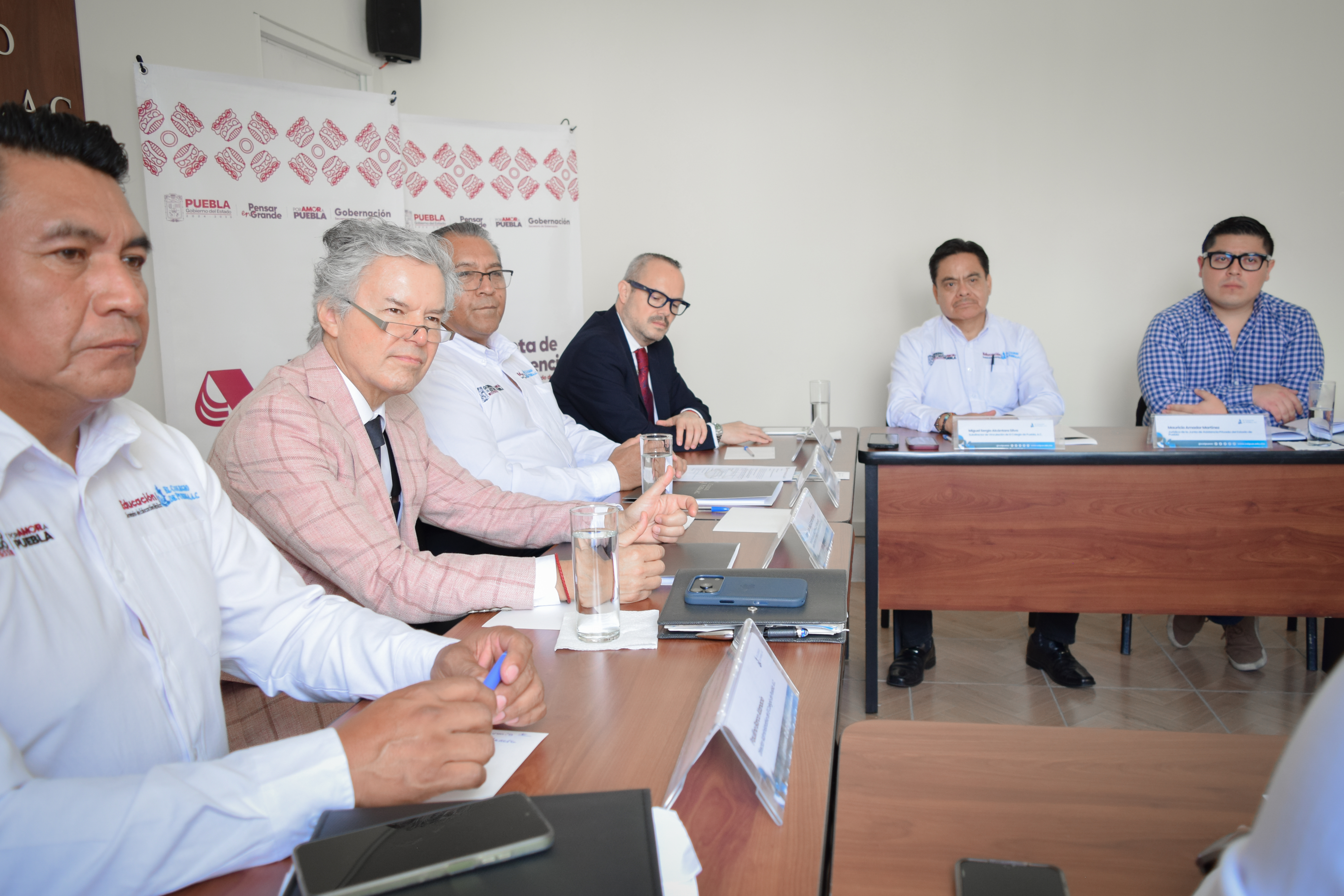 Fotografía de Firma de Convenio de Colaboración con la Junta de Asistencia Privada del Estado de Puebla