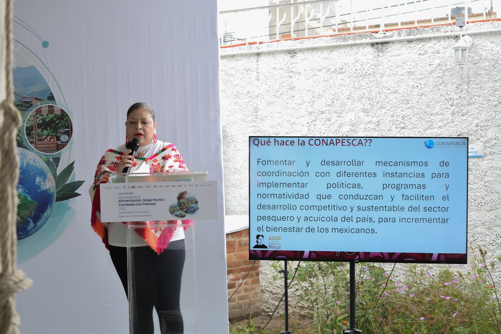 Fotografía de Foro Estatal sobre Alimentación, Mujer Rural y Combate a la Pobreza